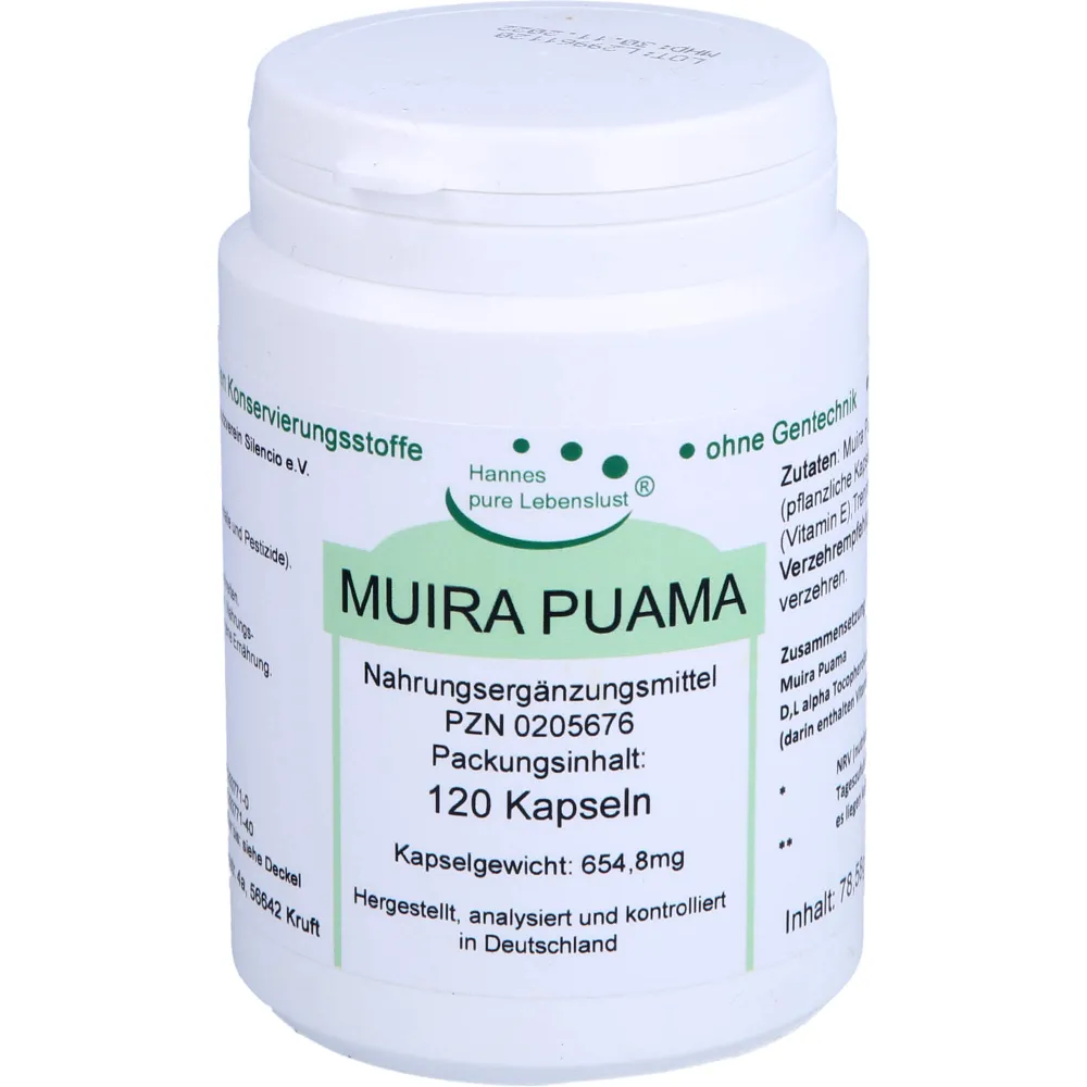 Muira Puama 500 Vegi Kapseln 120 St