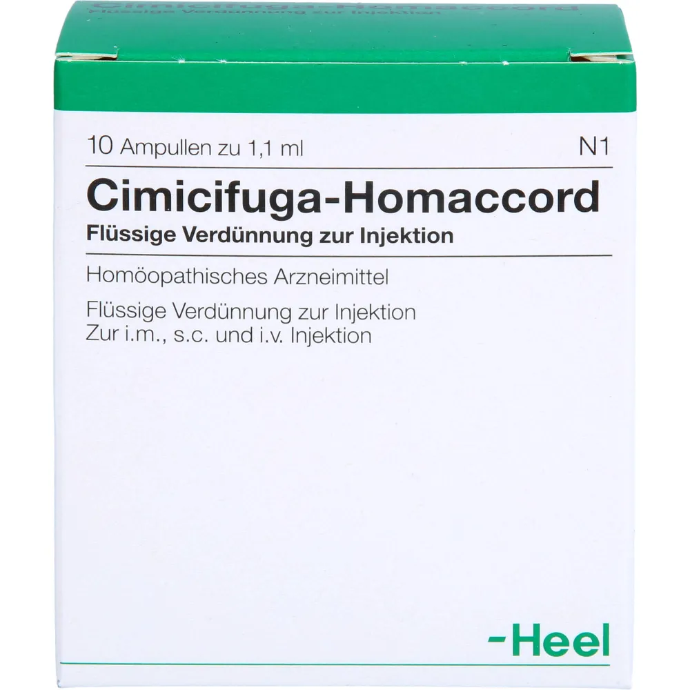 Cimicifuga Homaccord Ampullen 10 St