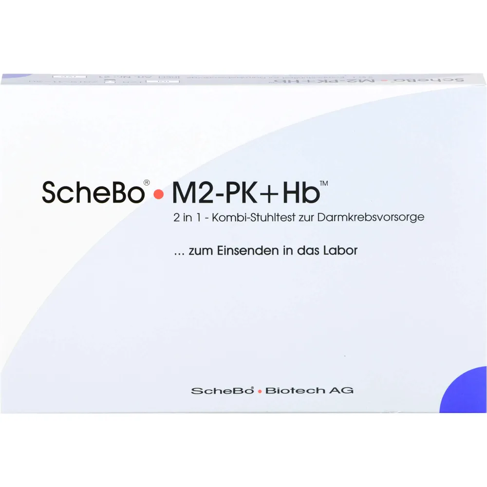 Schebo M2-Pk+Hb 2in1 Kombi-Darmkrebsvorsorge Test 1 P