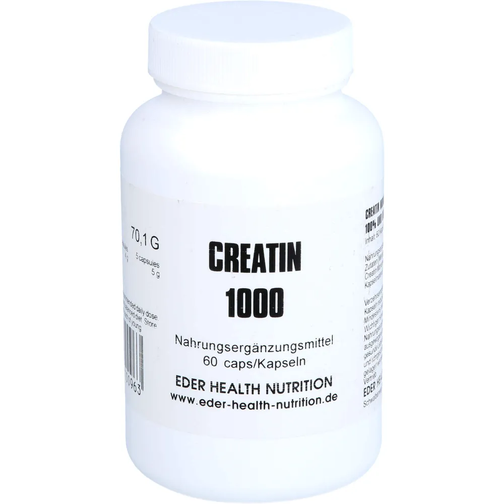 Creatin 1000 Pulver Kapseln 60 St