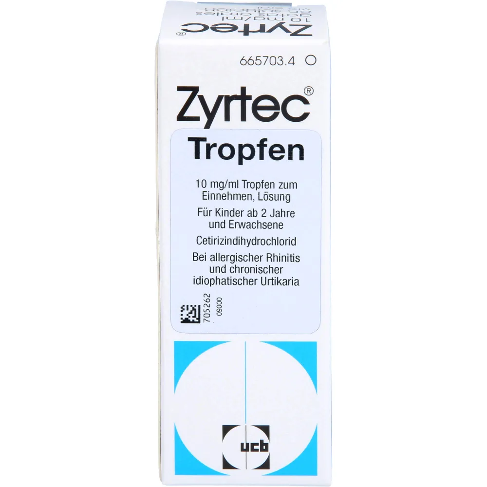 Zyrtec 10 mg/ml Tropfen 20 ml