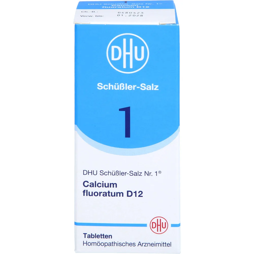 Biochemie Dhu 1 Calcium fluoratum D 12 Tabletten 80 St