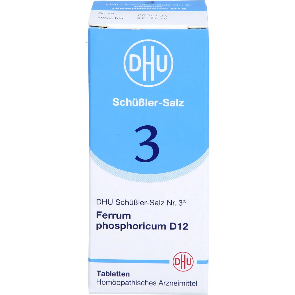 Biochemie Dhu 3 Ferrum phosphoricum D 12 Tabletten 80 St