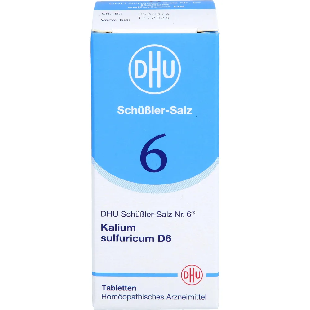 Biochemie Dhu 6 Kalium sulfuricum D 6 Tabletten 80 St
