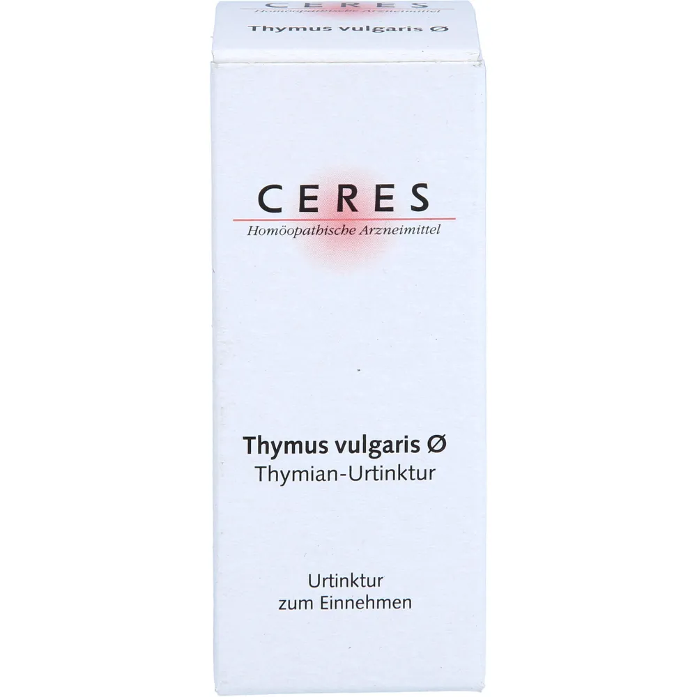 Ceres Thymus vulgaris Urtinktur 20 ml