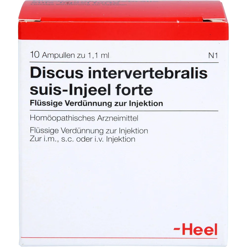 Discus Intervertebralis suis Injeel forte Ampullen 10 St