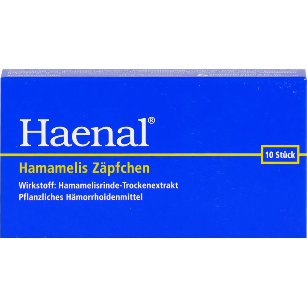 Haenal Hamamelis Zäpfchen 10 St