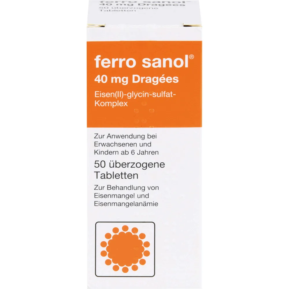 Ferro Sanol überzogene Tabletten 50 St