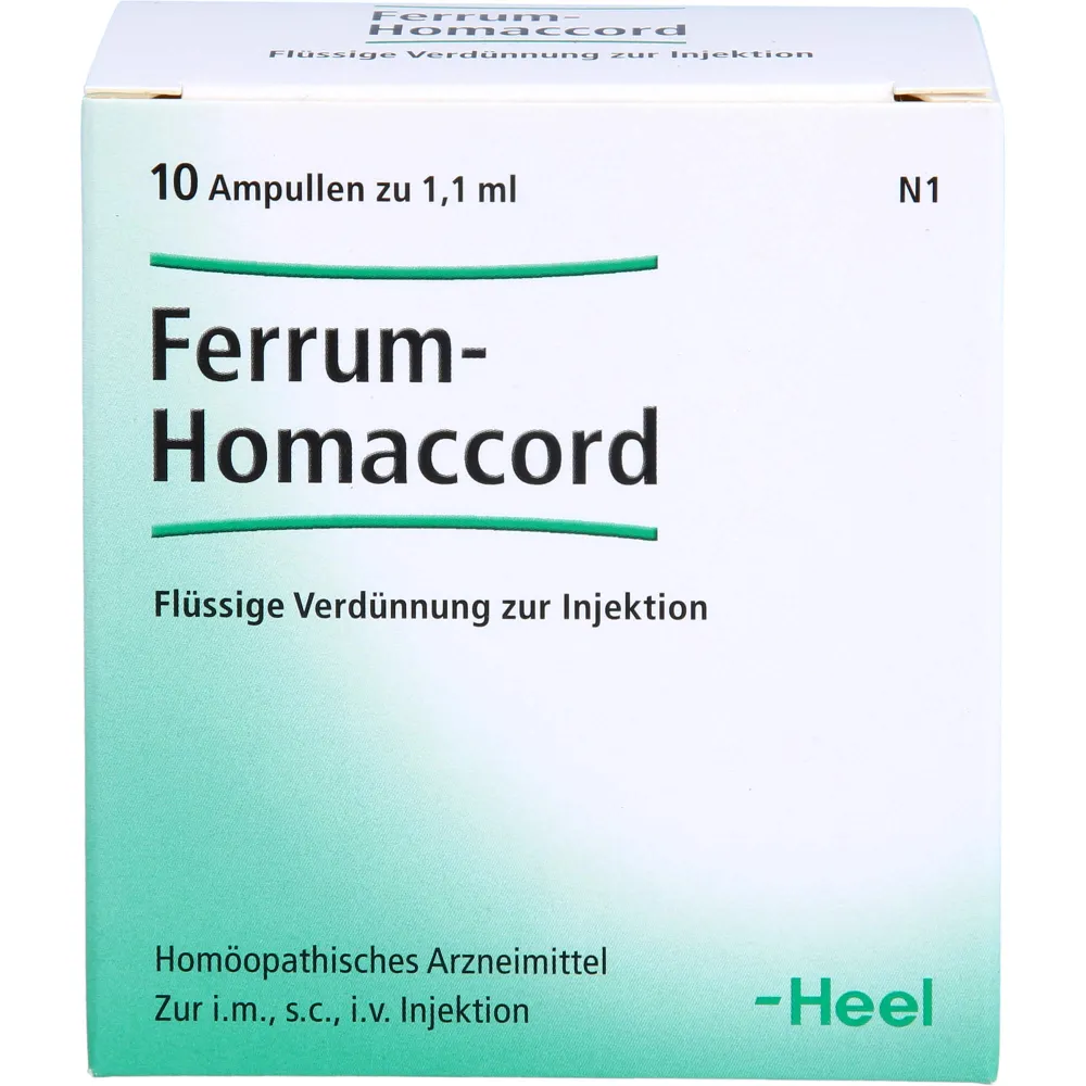 Ferrum Homaccord Ampullen 10 St