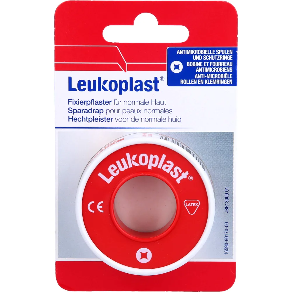 Leukoplast 1,25 cmx5 m Blisterkarte 1 St