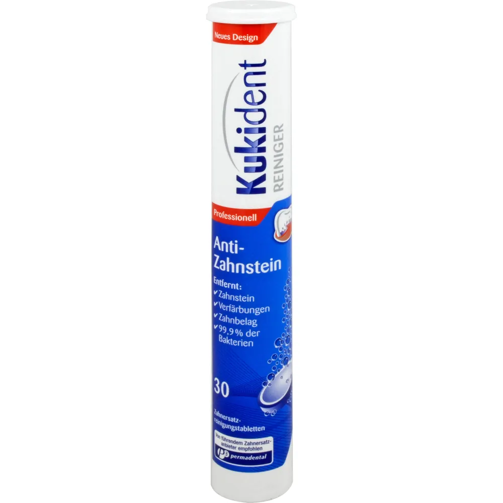 Kukident Anti Zahnstein Tabletten 30 St