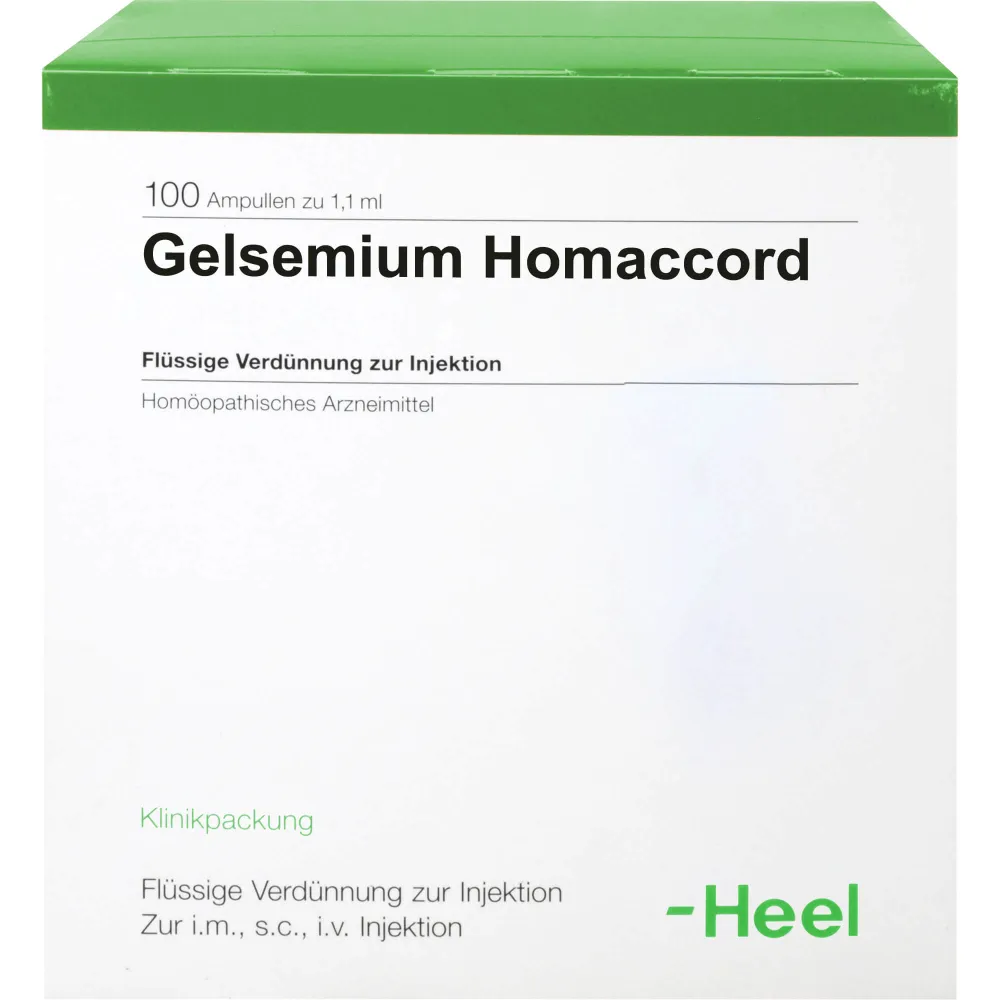 Gelsemium Homaccord Ampullen 100 St