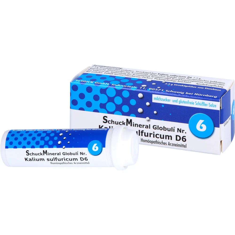 Schuckmineral Globuli 6 Kalium sulfuricum D6 7,5 g