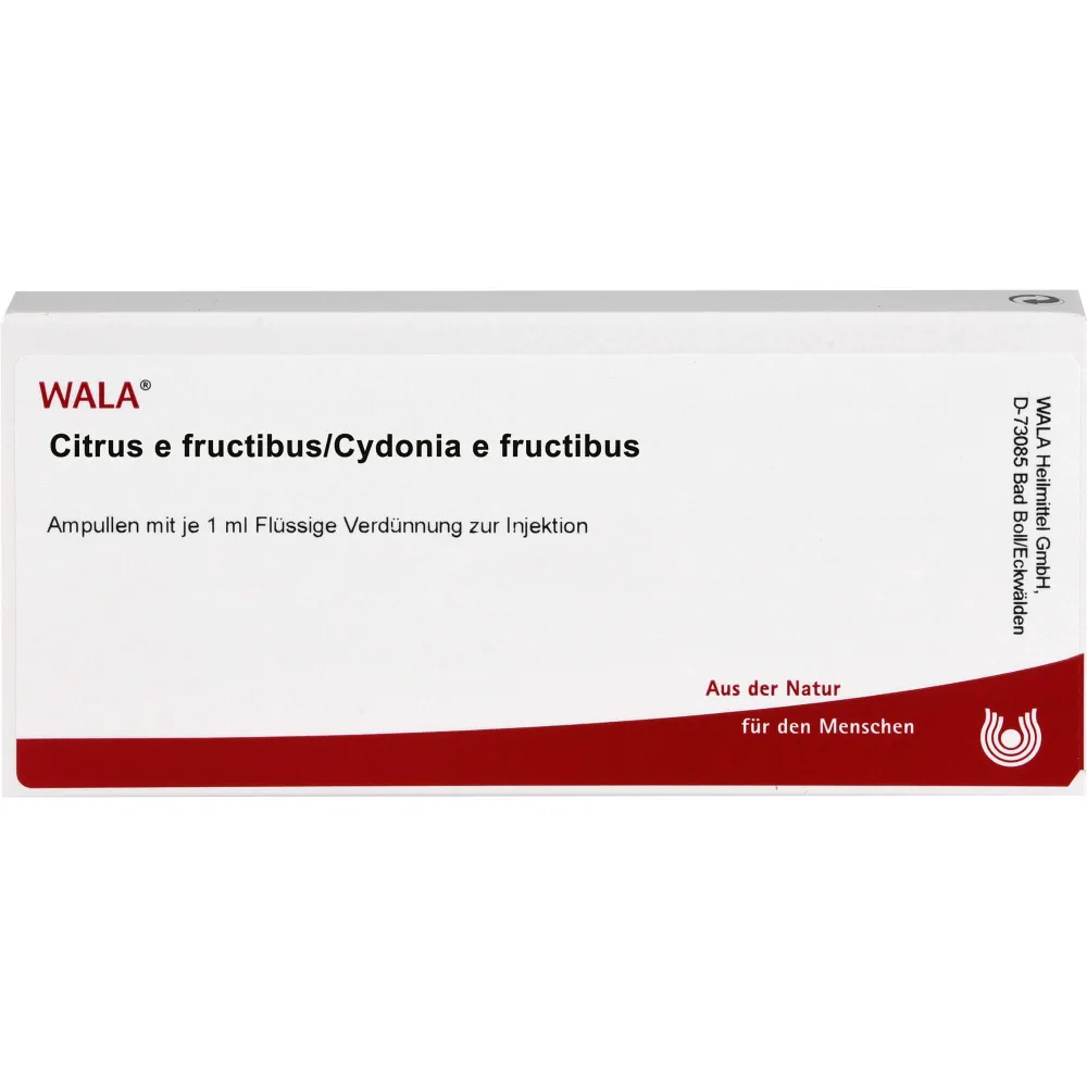 Citrus E Fructibus/Cydonia e fructibus Ampullen 10 ml