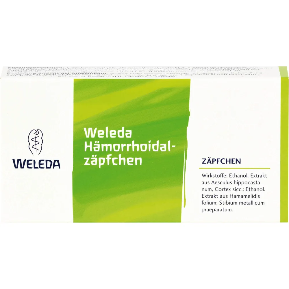 Weleda Hämorrhoidal Zäpfchen 10 St