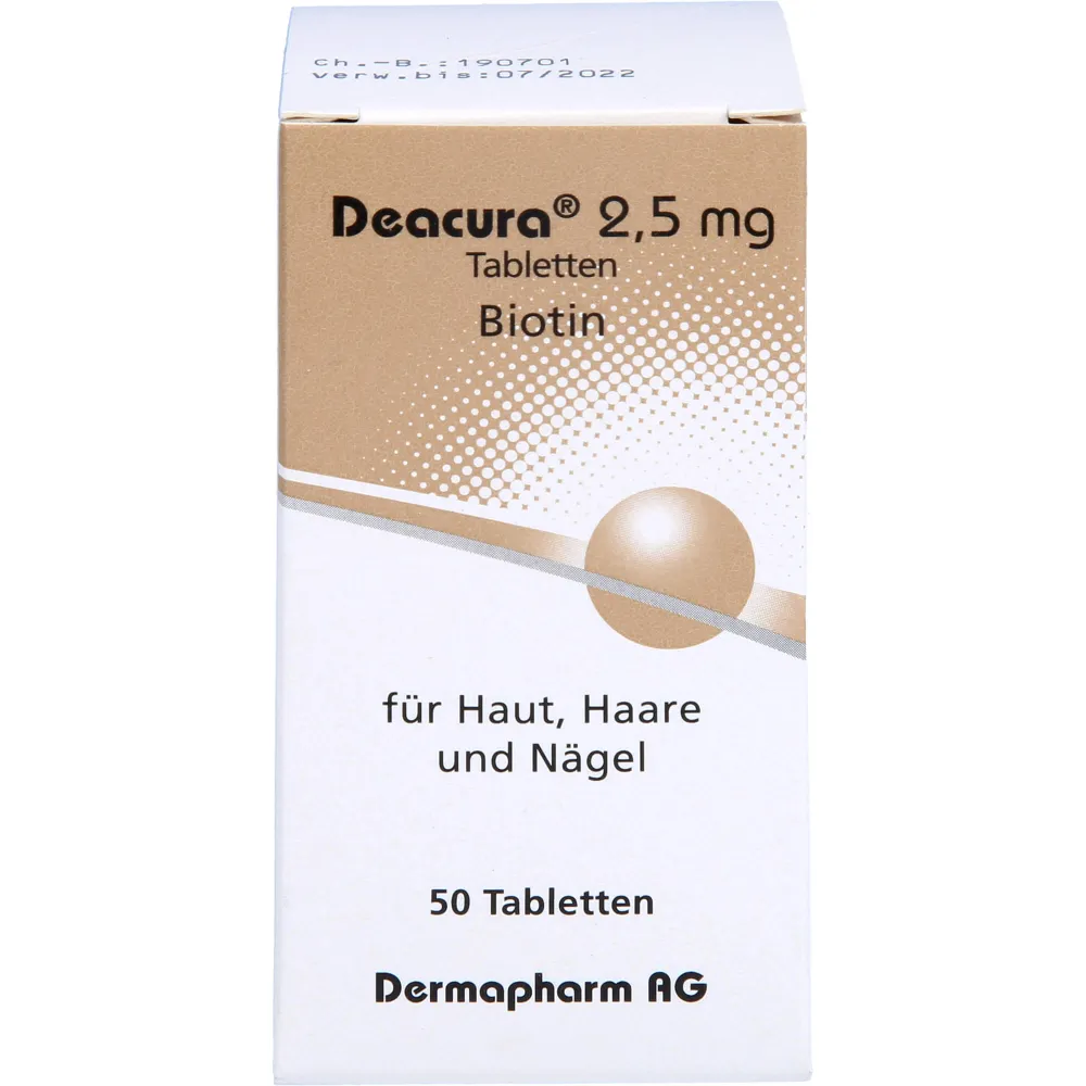 Deacura 2,5 mg Tabletten 50 St