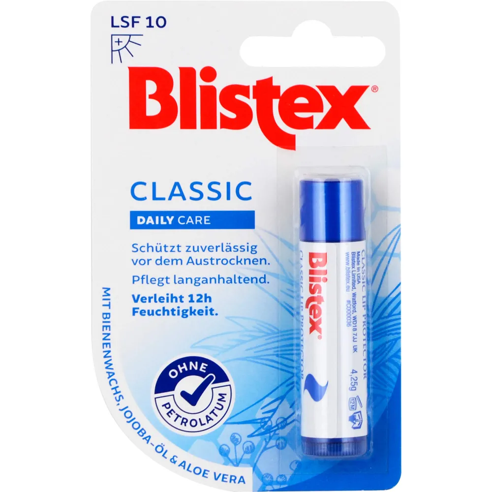 Blistex Classic Pflegestift Lsf 10 4,25 g