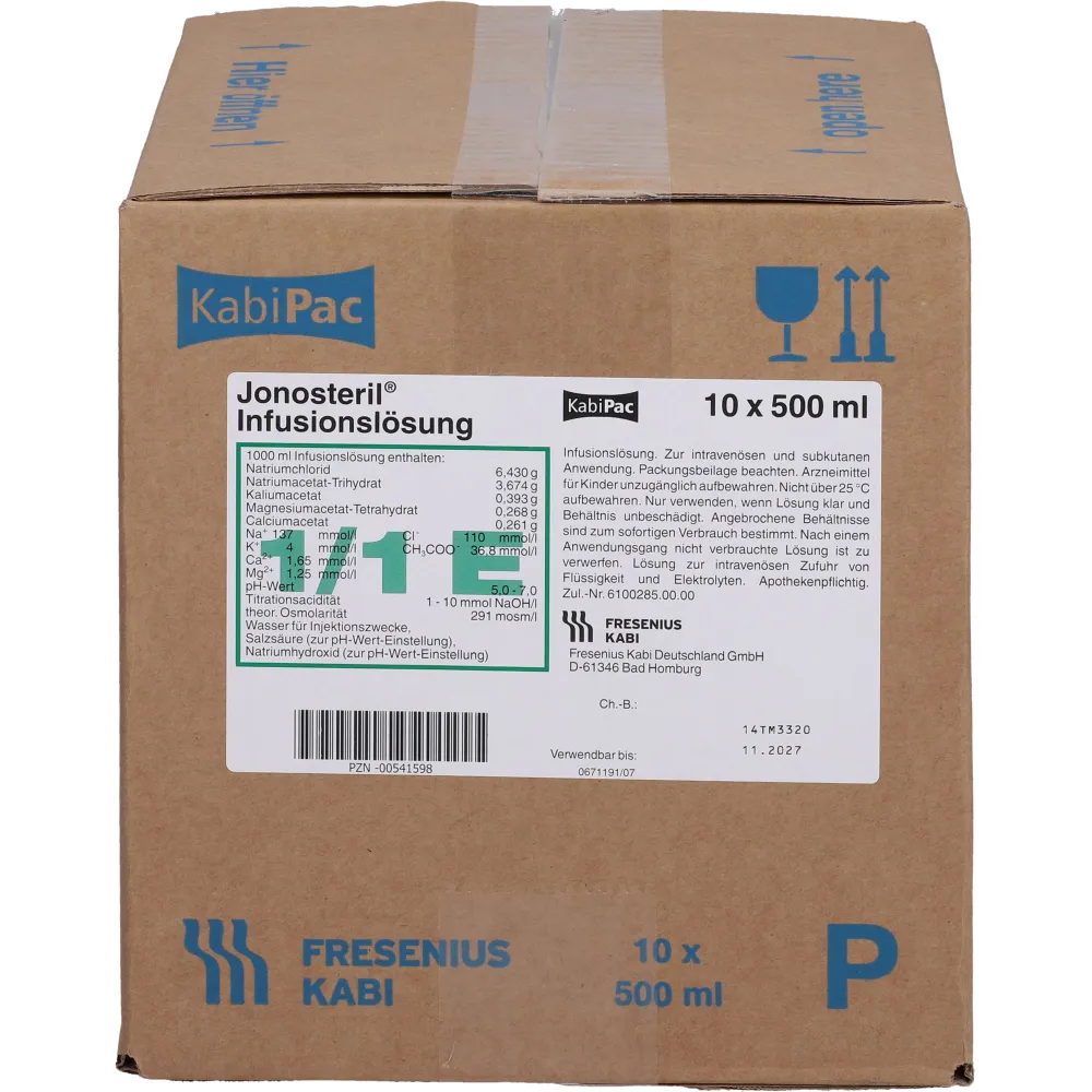 Jonosteril Plastik Infusionslösung 5000 ml