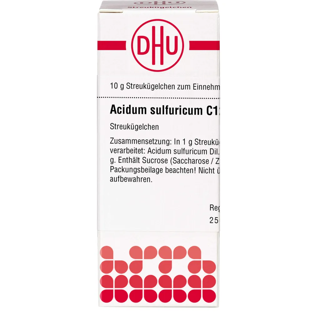 Acidum Sulfuricum C 12 Globuli 10 g