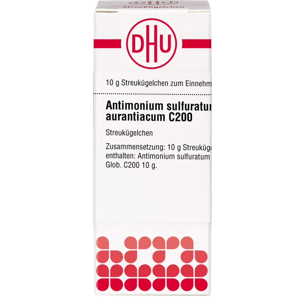 Antimonium Sulfuratum aurantiacum C 200 Globuli 10 g