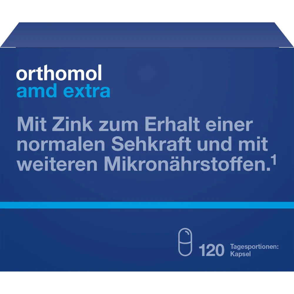 Orthomol Amd extra Kapseln 120 St