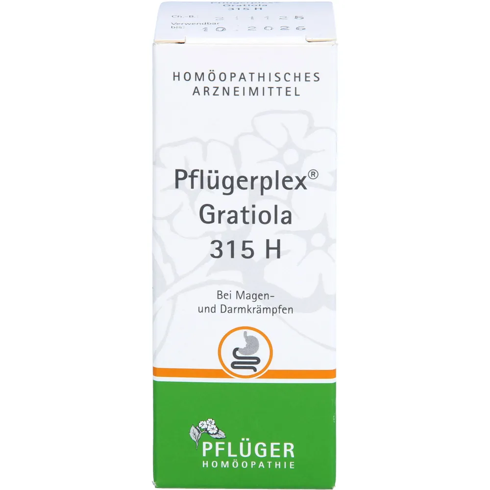 Pflügerplex Gratiola 315 H Tabletten 100 St