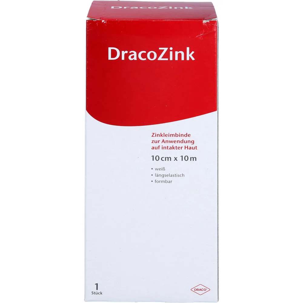Zinkleimbinde Dracozink 10 cmx10 m 1 St