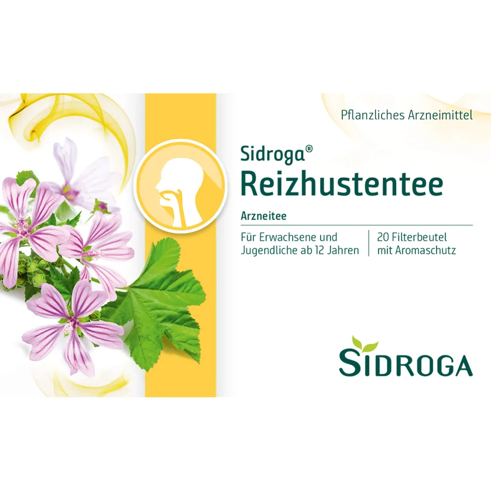 Sidroga Reizhustentee Filterbeutel 18 g