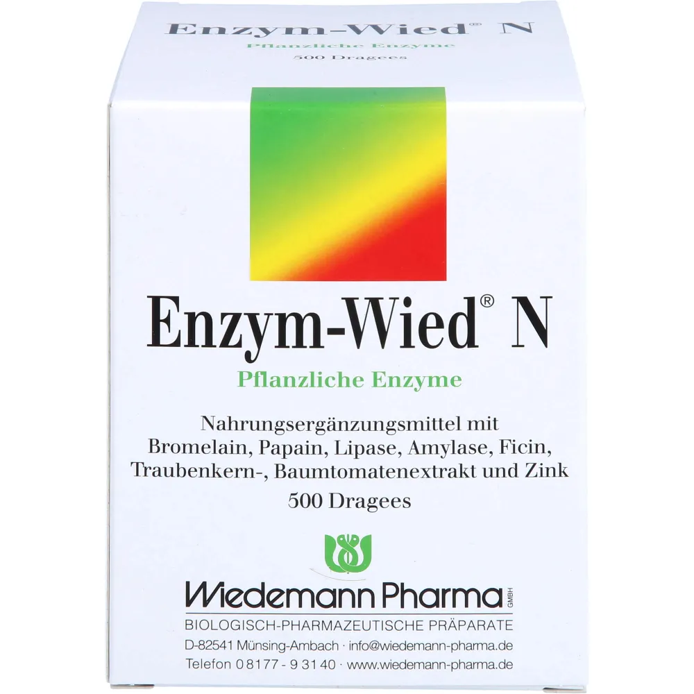 Enzym Wied N Dragees 500 St