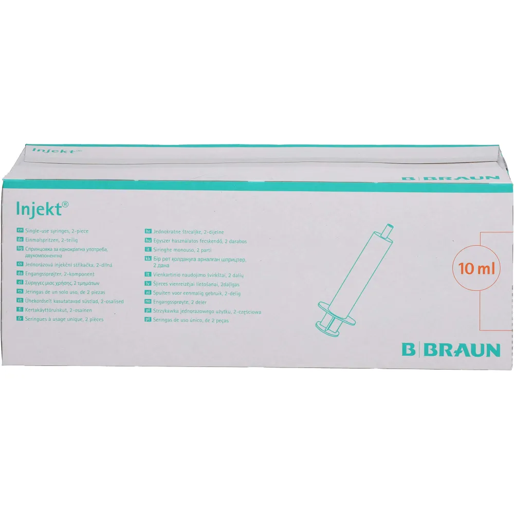 Injekt Solo Spritze 10 ml Ll zentrisch Pvc-frei 1000 ml