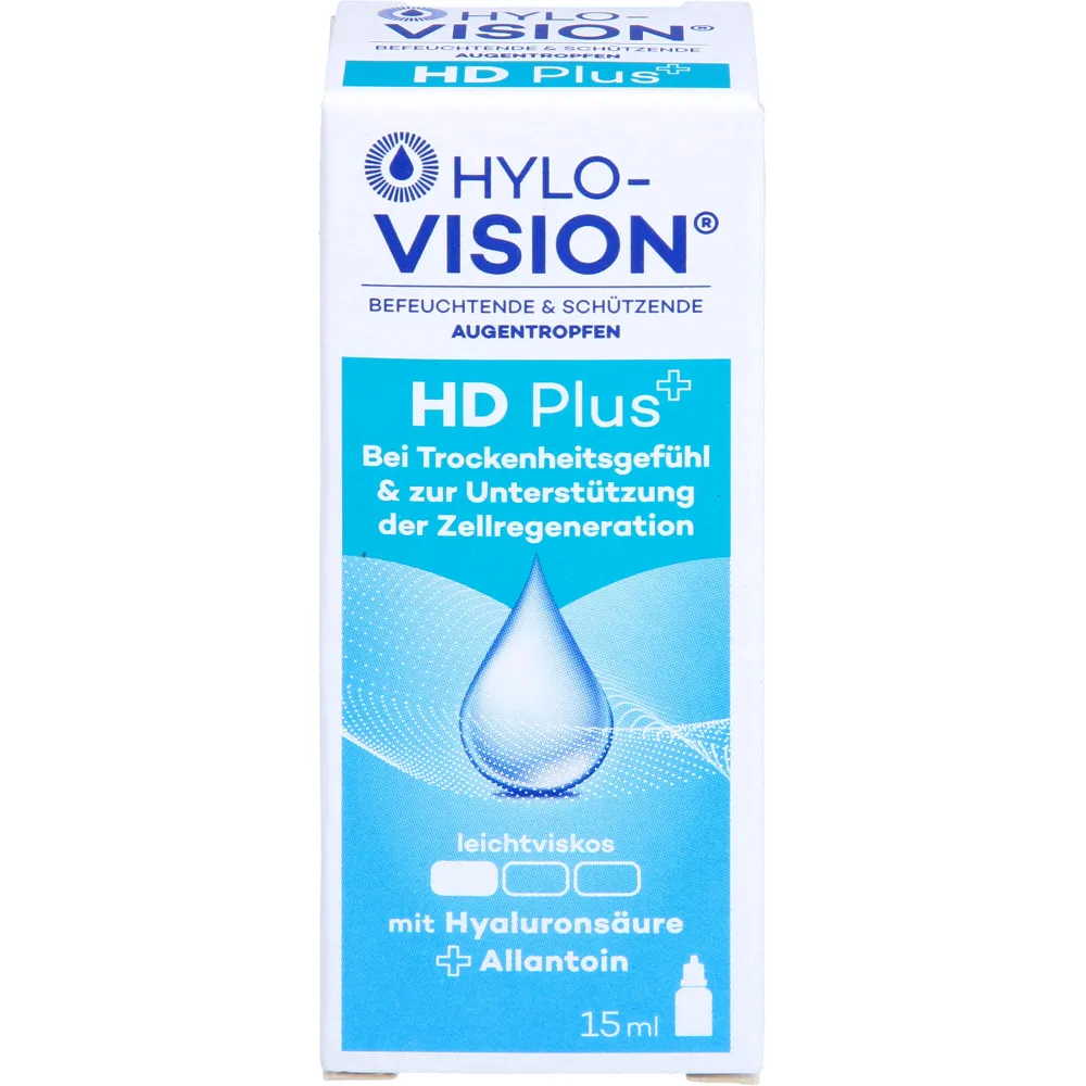 Hylo-Vision Hd Plus Augentropfen 15 ml