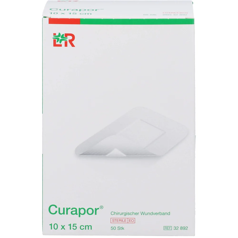 Curapor Wundverband steril 10x15 cm 50 St