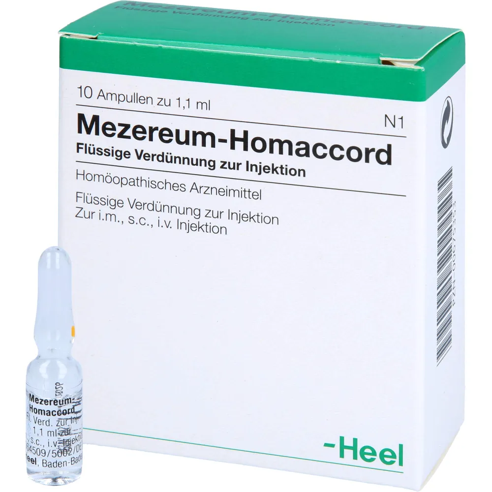 Mezereum Homaccord Ampullen 10 St