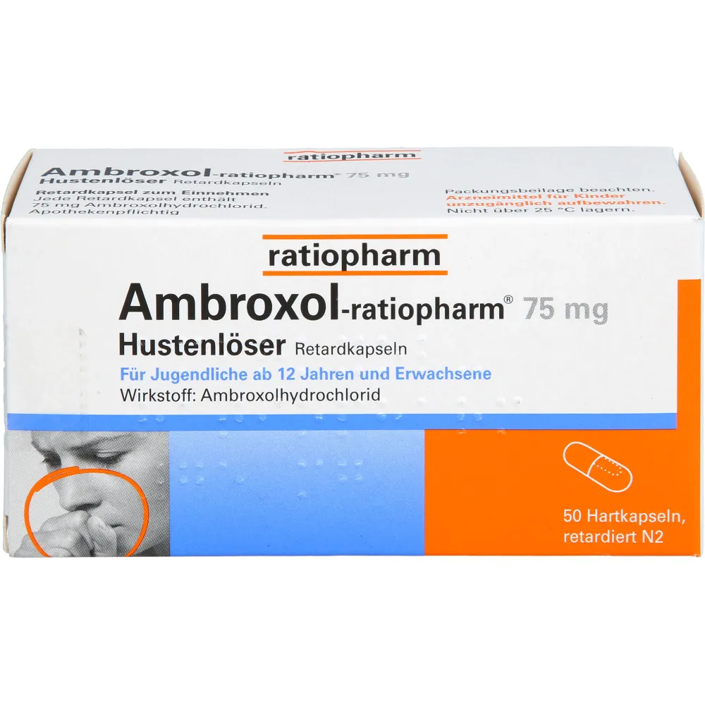 Ambroxol-ratiopharm 75 mg Hustenlöser Retardkaps. 50 St