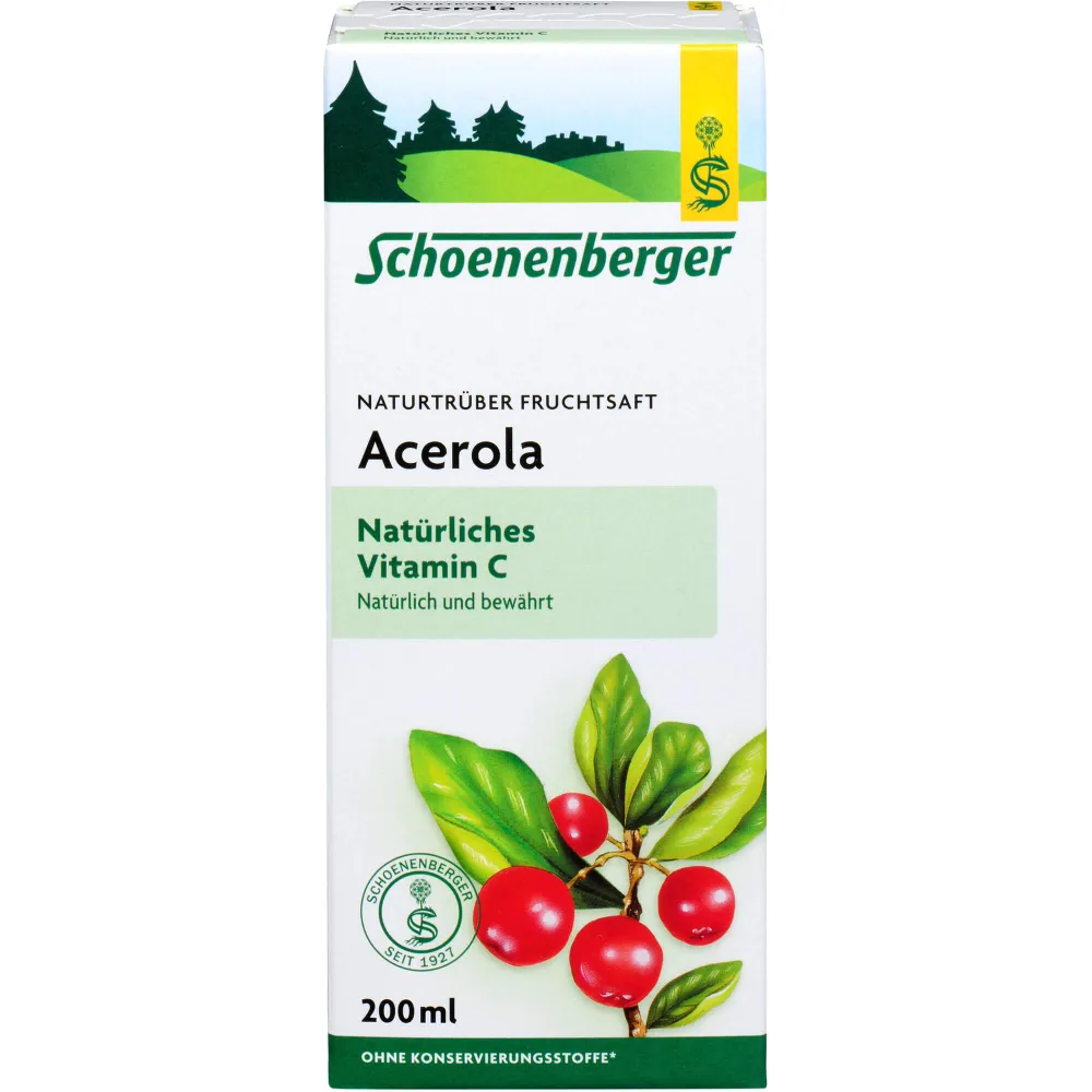 Acerola Saft Schoenenberger 200 ml