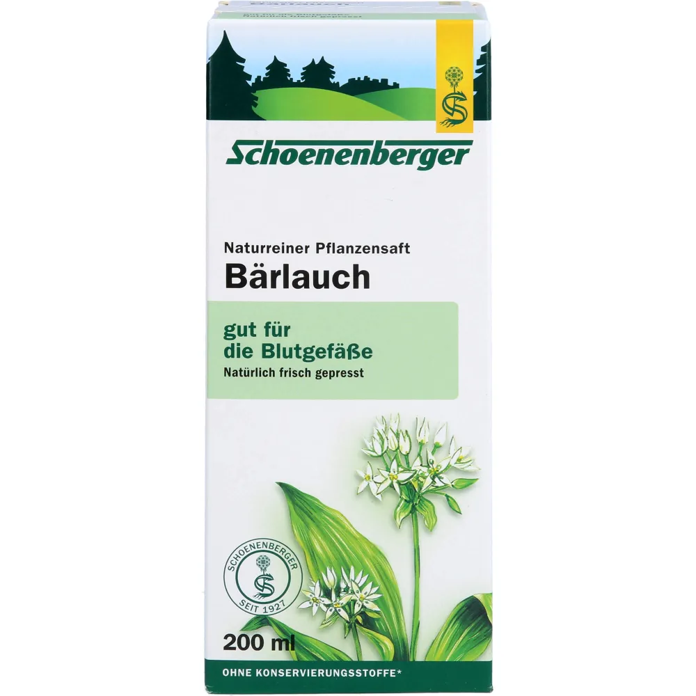 Bärlauch Saft Schoenenberger Saft 200 ml