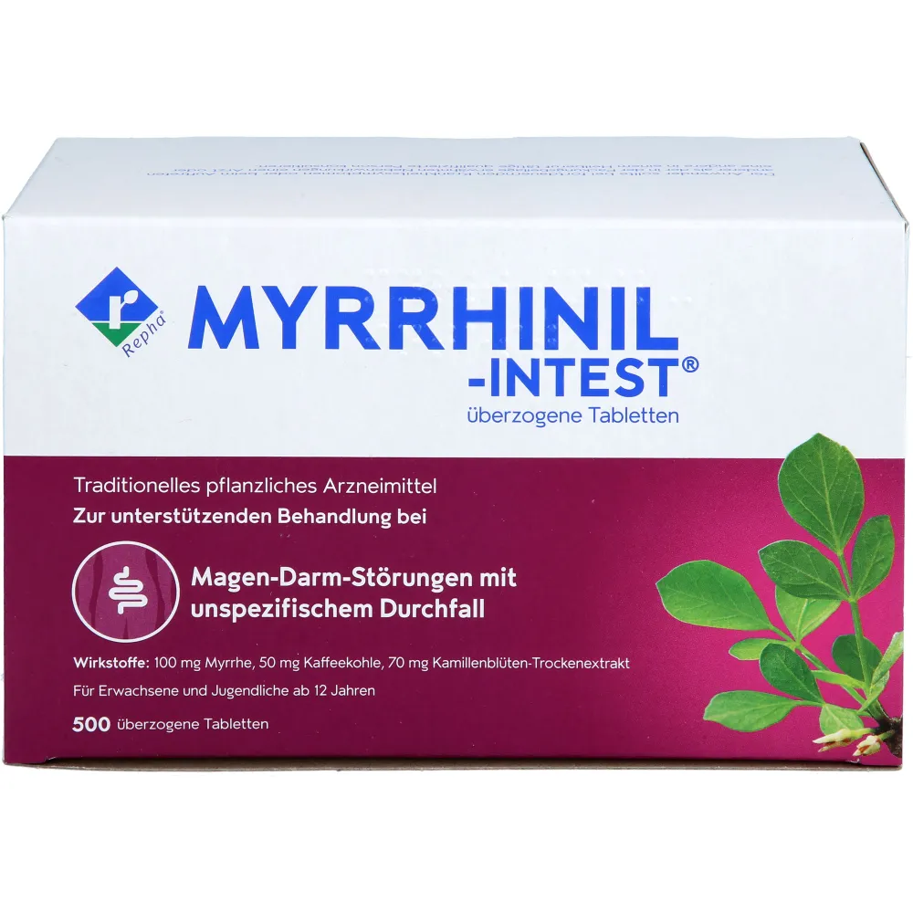 Myrrhinil Intest überzogene Tabletten 500 St