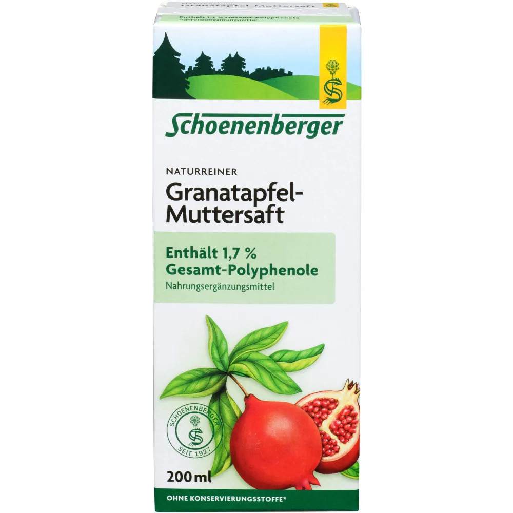 Granatapfel Muttersaft Schoenenberger 200 ml