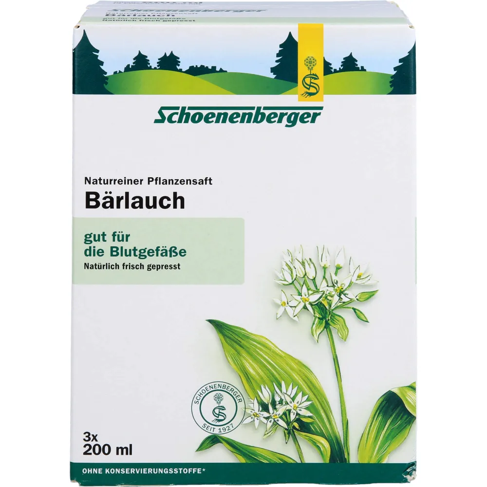 Bärlauch Saft Schoenenberger Heilpflanzensäfte 600 ml