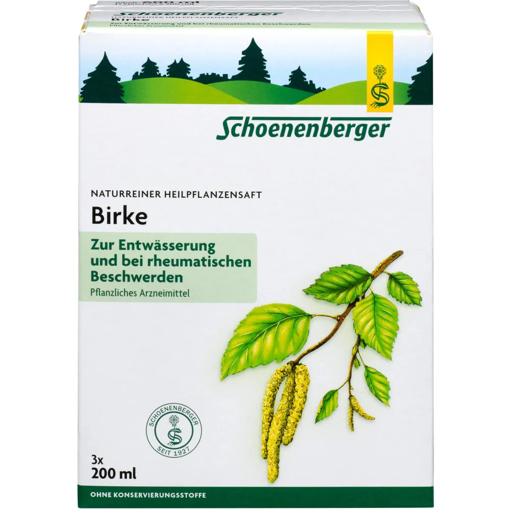 Birkensaft Schoenenberger Heilpflanzensäfte 600 ml