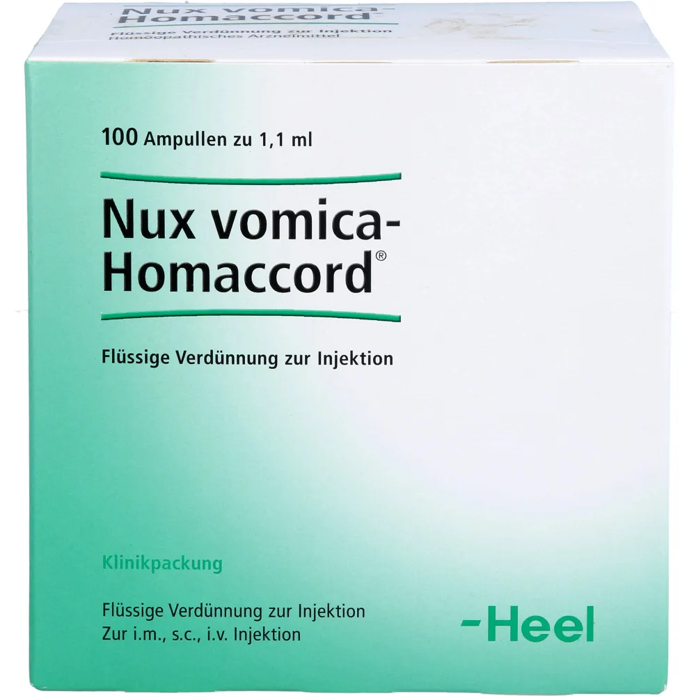 Nux Vomica Homaccord Ampullen 100 St