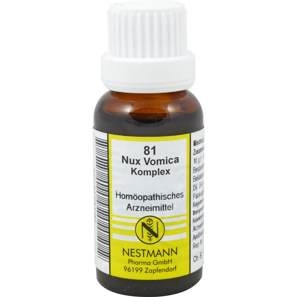 Nux Vomica Komplex Nr.81 Dilution 20 ml