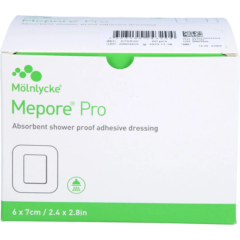 Mepore Pro steril Pflaster 6x7 cm 60 St