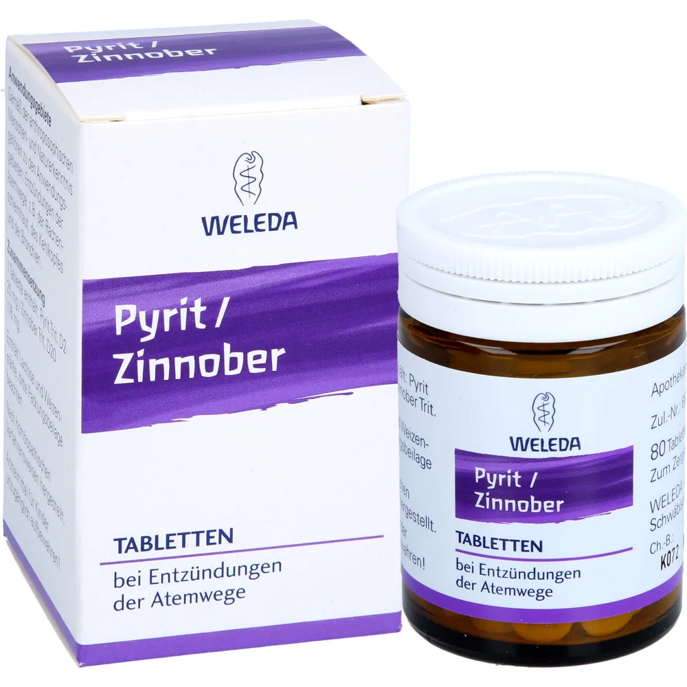 Pyrit Zinnober Tabletten 80 St