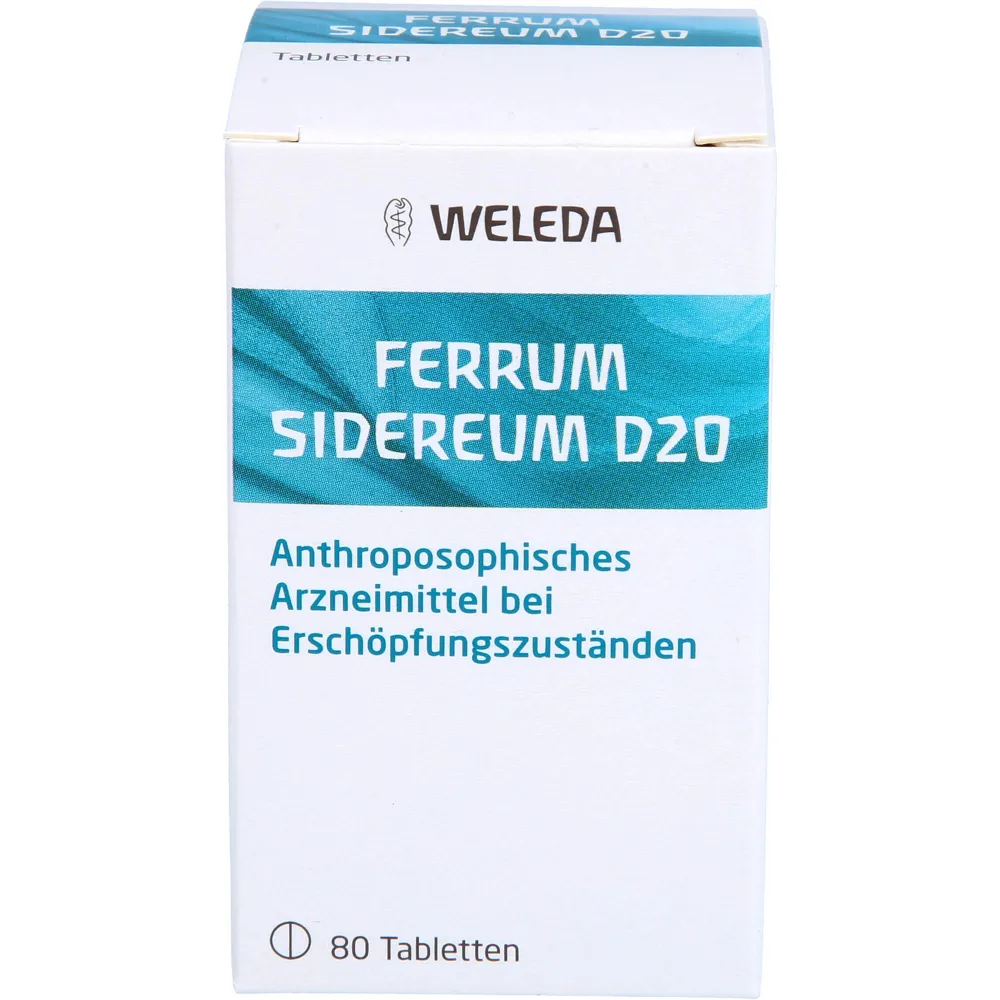 Ferrum Sidereum D 20 Tabletten 80 St