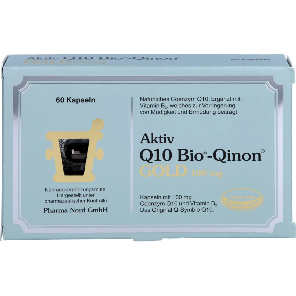 Q10 Bio Qinon Gold 100 mg Pharma Nord Kapseln 60 St