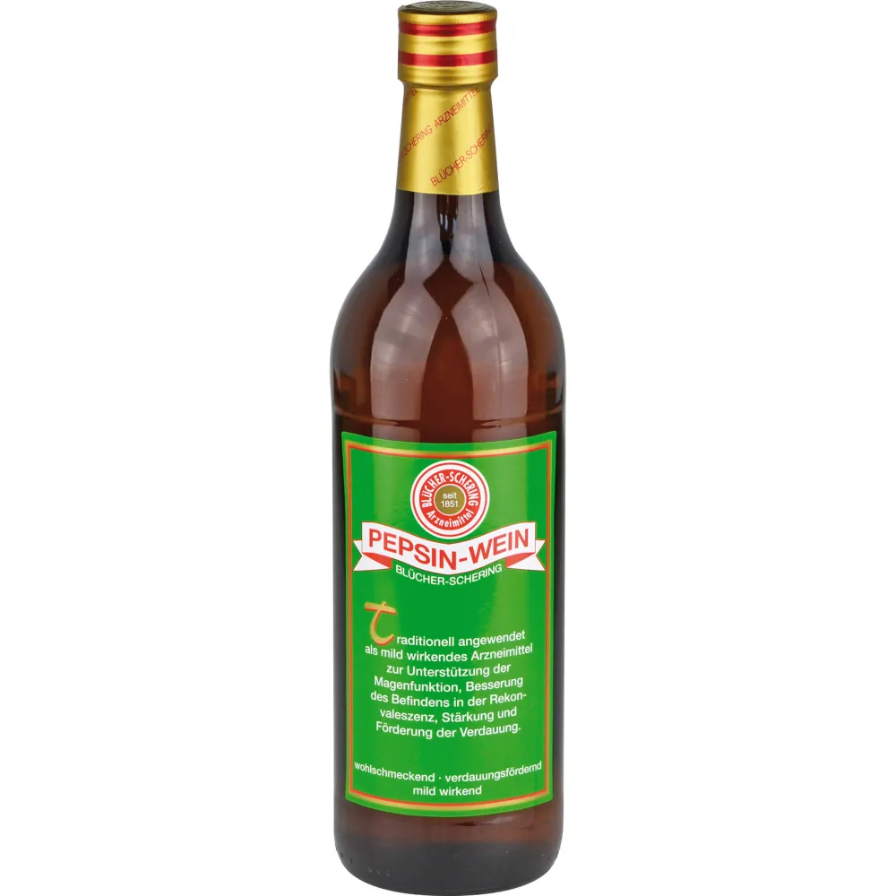 Pepsinwein Blücher Schering 700 ml