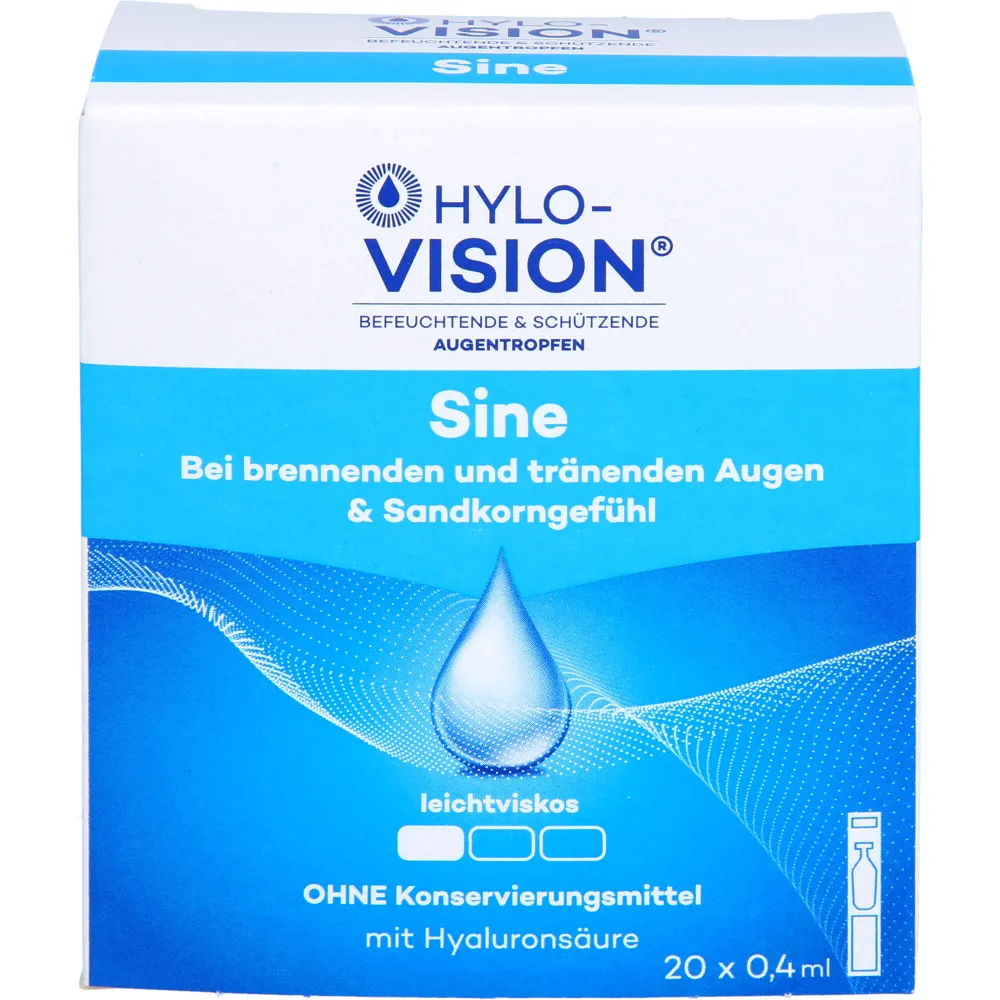 Hylo-Vision sine Einzeldosispipetten 8 ml
