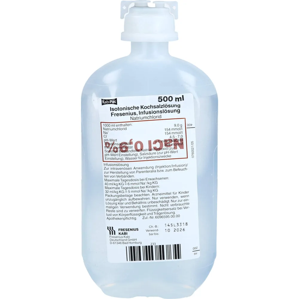 Isotonische Kochsalzlösung Fresenius Plastik 5000 ml