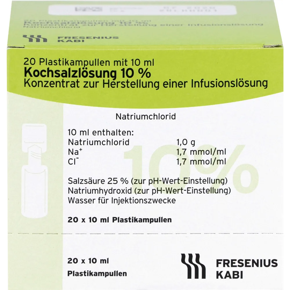 Kochsalzlösung 10% Infusionslösungskonzentrat 200 ml